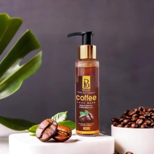 Ayush Certified Coffee Face Wash - Natural Exfoliating Botanical Cleanser for All Skin Type