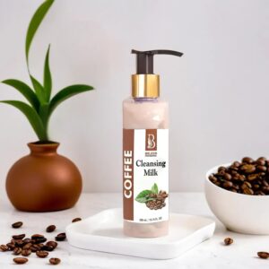 Beleza Professional Coffee Cleansing Milk 100 ml – Revitalizing Cleanser for All Skin Types